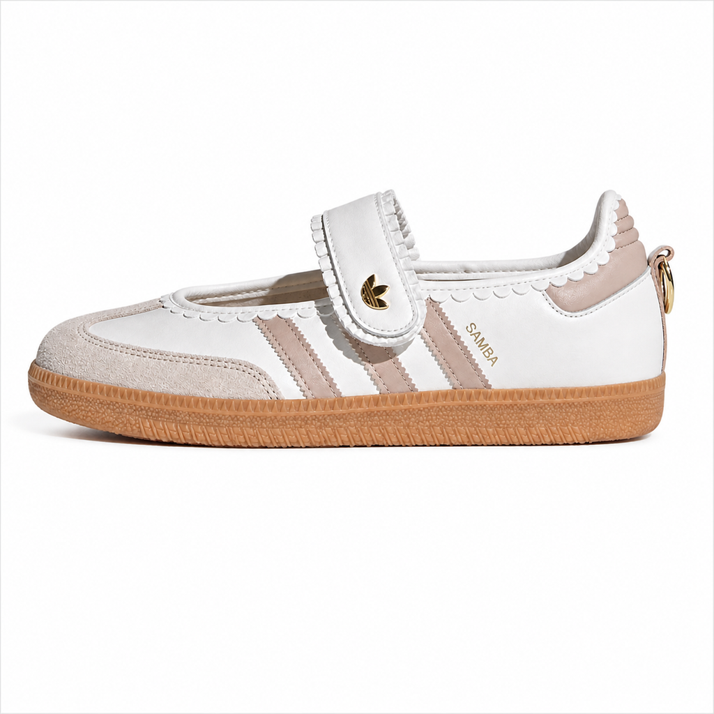 Adidas Samba Jane Frill Ruffle Pack | White Beige