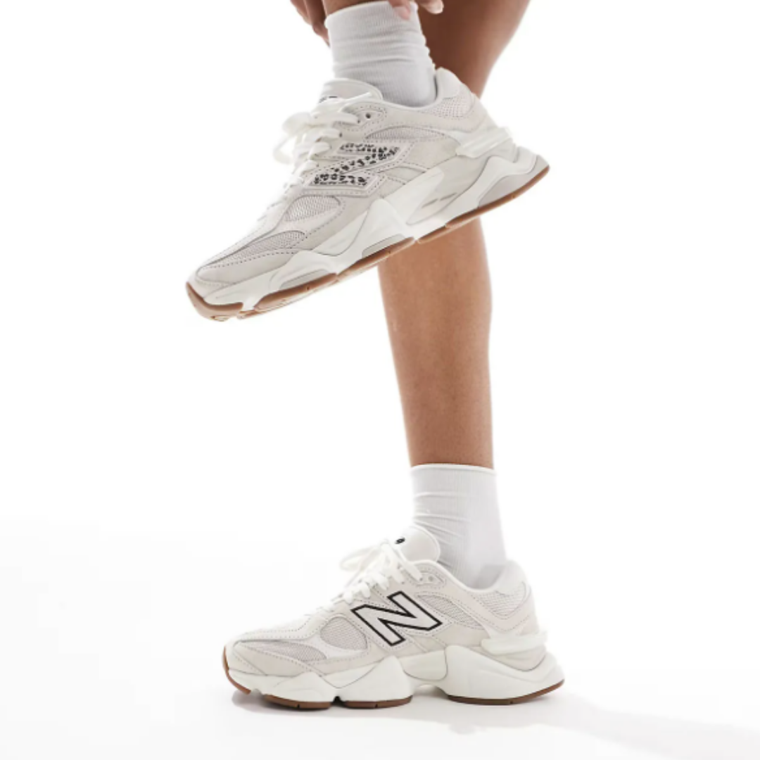 New Balance 9060 | Beige Leopard Print