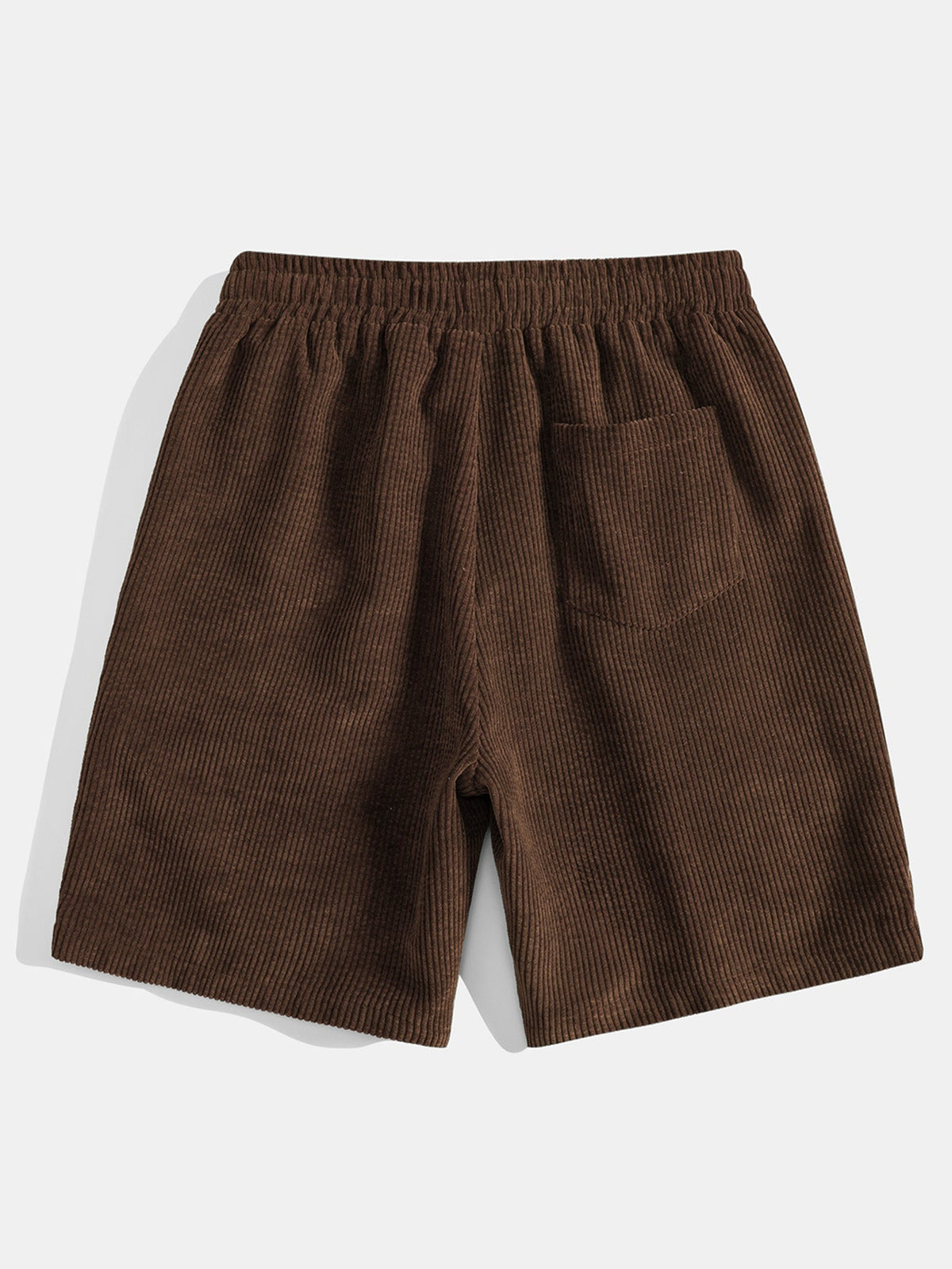 Monaco Slogan Print Drop Shoulder Oversize T-Shirt & Drawstring Corduroy Shorts
