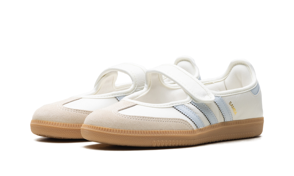 Adidas Samba Jane | White Blue Gum