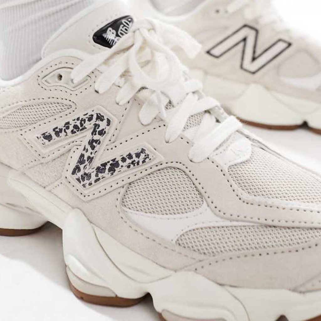 New Balance 9060 | Beige Leopard Print