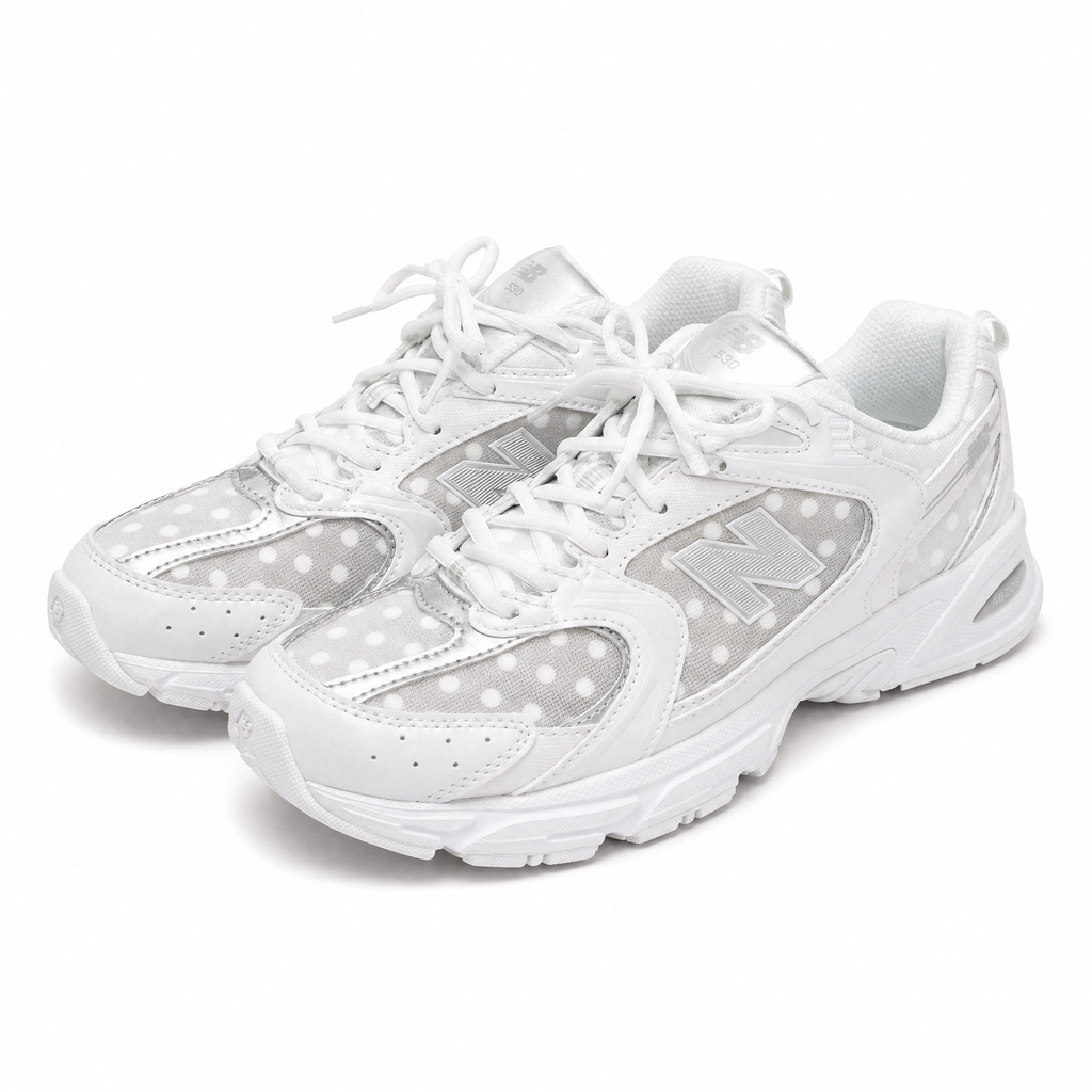 New Balance 530 | Polka Silver Dots