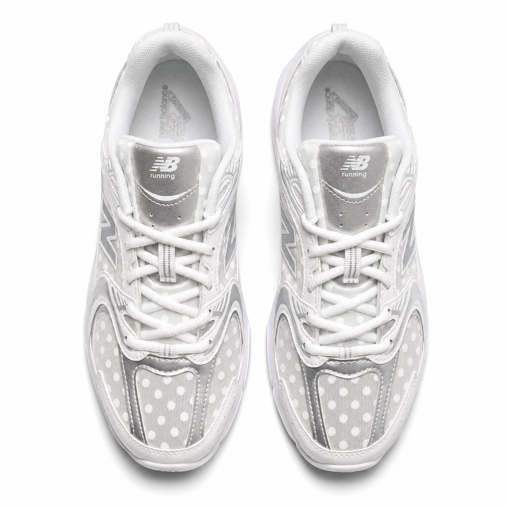 New Balance 530 | Polka Silver Dots