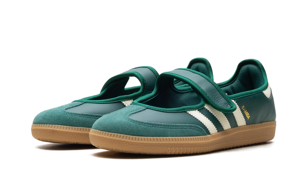 Adidas Samba Jane | Green White Gum