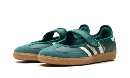 Adidas Samba Jane | Green White Gum