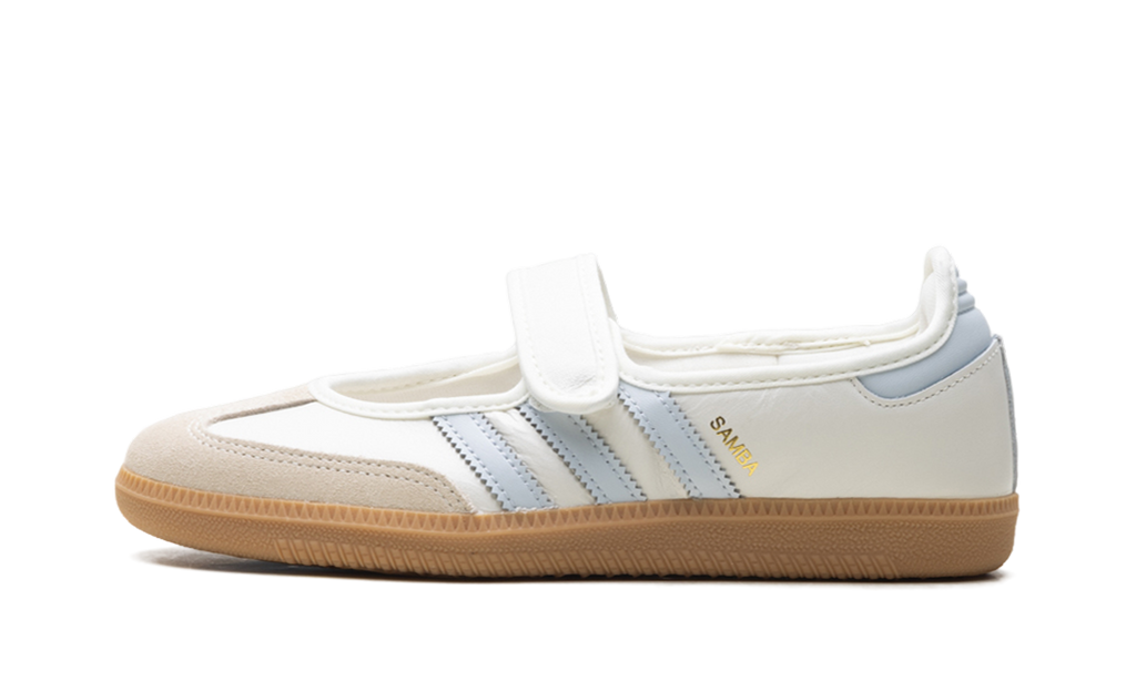 Adidas Samba Jane | White Blue Gum