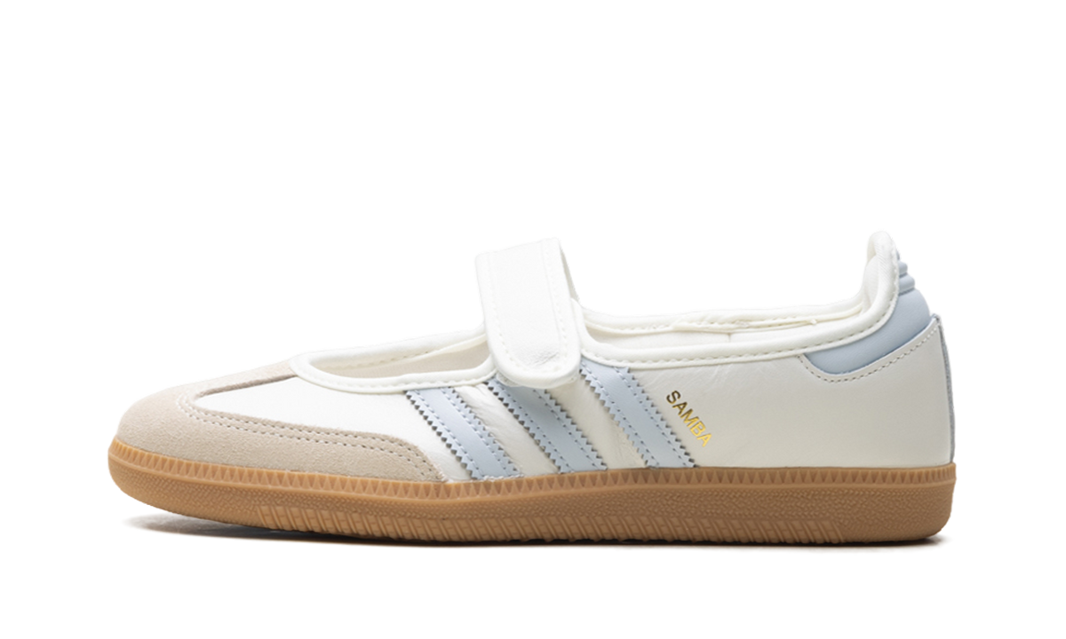Adidas Samba Jane | White Blue Gum