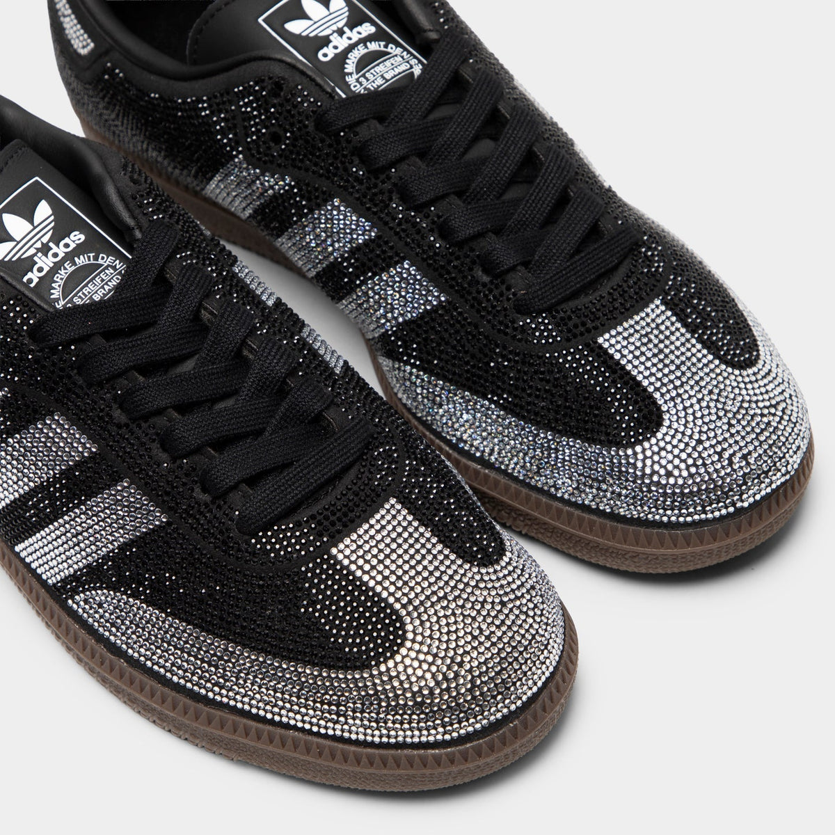 Adidas Samba OG | Black Rhinestone Silver