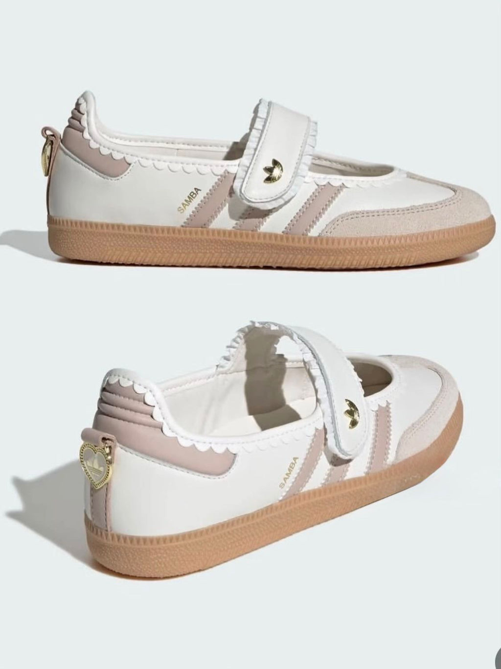 Adidas Samba Jane Frill Ruffle Pack | White Beige