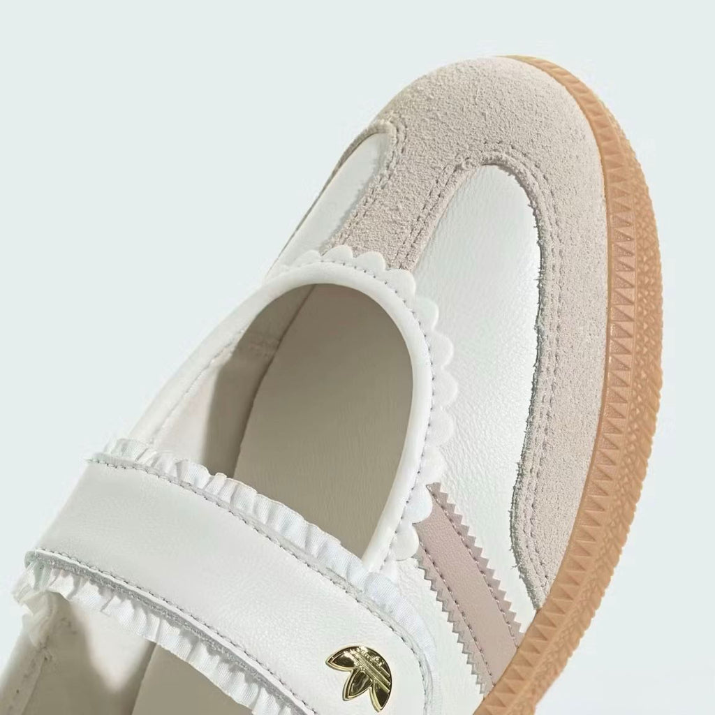 Adidas Samba Jane Frill Ruffle Pack | White Beige