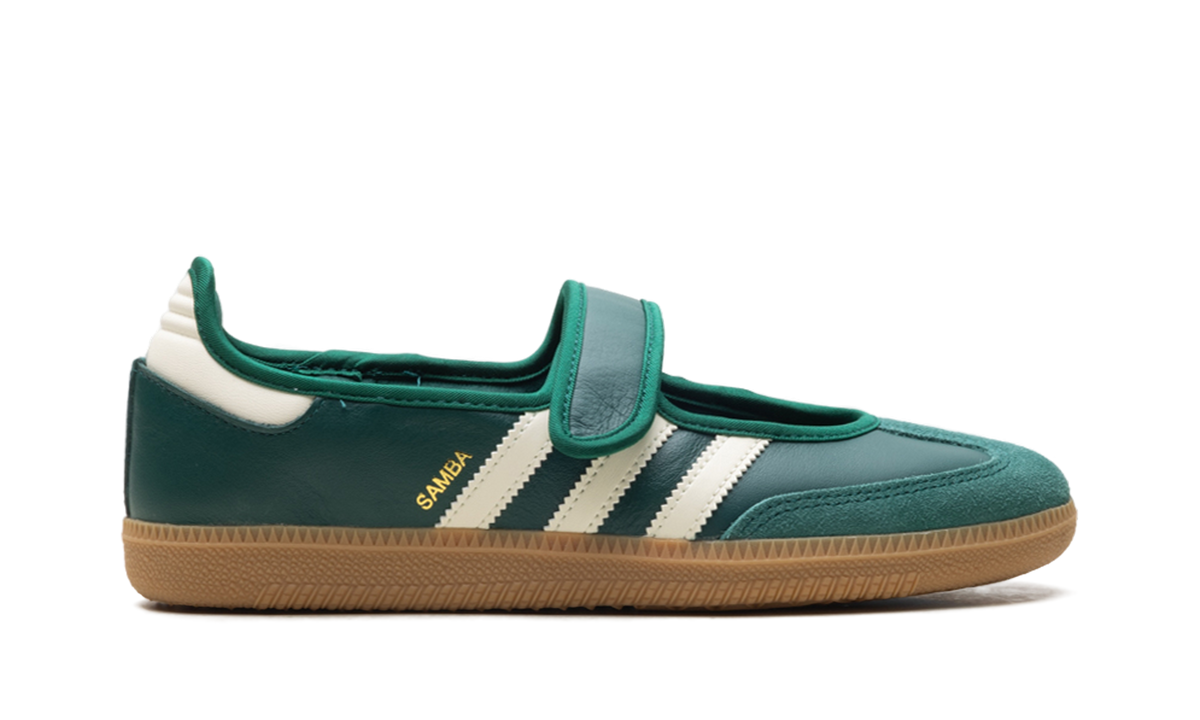 Adidas Samba Jane | Green White Gum