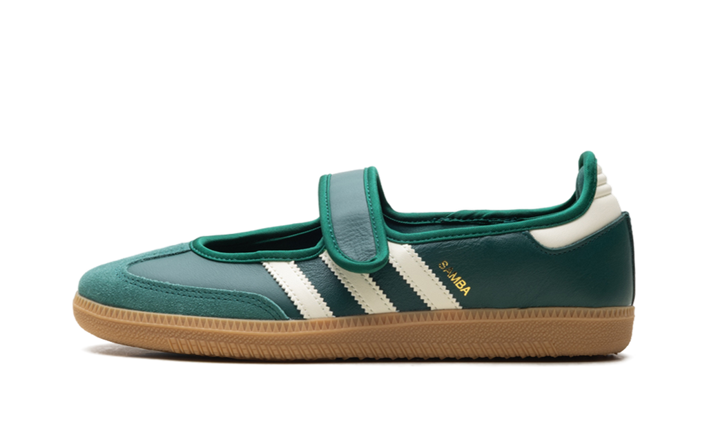 Adidas Samba Jane | Green White Gum