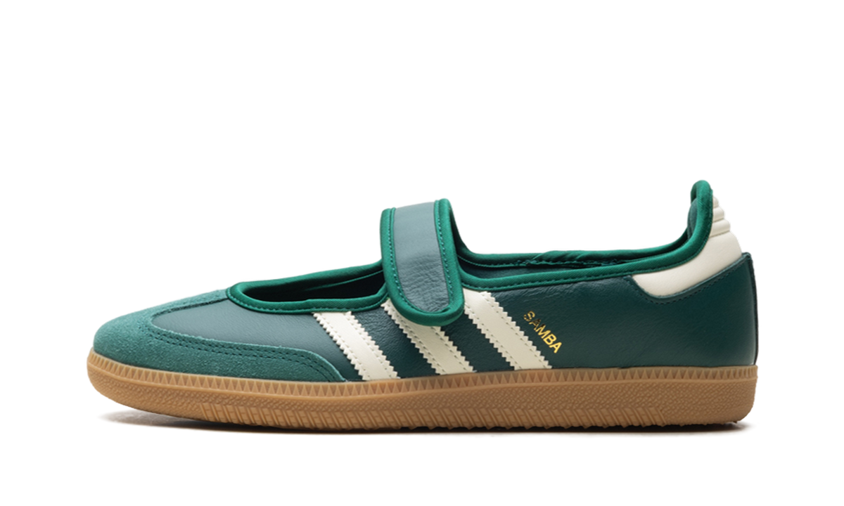 Adidas Samba Jane | Green White Gum
