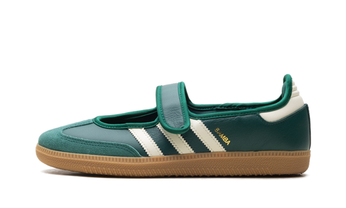 Adidas Samba Jane | Green White Gum