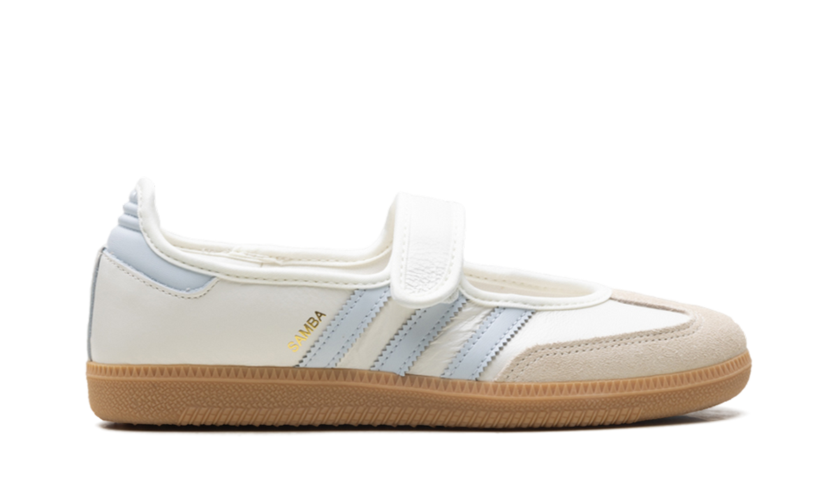 Adidas Samba Jane | White Blue Gum