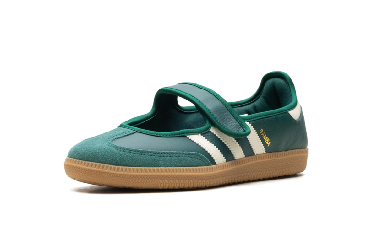 Adidas Samba Jane | Green White Gum